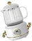 SIYANO Stainless Steel Glasselectric Kettles, 220v Mini Electric Tea Maker Kettle, Anti Overflow Flower Teapot, Multifunctional Tea Maker Kettle for Home and Office (White)