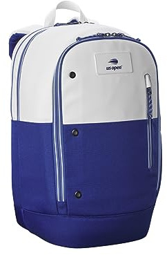 WILSON US Open 2023 Tour Rucksack Weiß/Marineblau