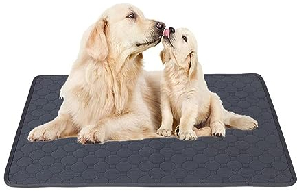 WYJHNLBEDC Hundedecke Wasserdicht, Katzendecke/Hundematte Für Auto/Sofa/Outdoor/Unterwegs, rutschfest Waschbar Decke, Sofaschutz Hund/Katze, Welpen Unterlagen (Gray 35x50cm)