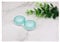 OWLKAY Lens Storage Cases， Contact Lens Cases,Mini Box Container, Contact Lens Case Simple Women Colored Contact Lenses Box Eyes Contact Lens Container (Color : Pink) (Color : Groen)