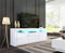 Sideboard Aufbewahrungsschrank Weiß Hochglanz TV Board mit 2 Türen und 3 Schubladen für Wohnzimmer Esszimmer Wohnmöbel 160 x 35 x 72cm