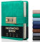 WEMATE Passwortbuch mit Schloss, Passwortbuch mit alphabetischen Registern, 600+ Passwortplatz, Logbuch mit Schloss