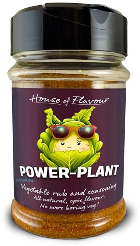 Veggie BBQ Rub Seasoning Perfect For Vegetable Dishes By House of Flavour | Gluten-Free, No Preservatives | Ideal for Smoking, Grilling & Oven | 200g