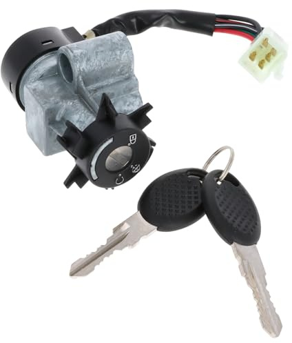 Schlosssatz Zündschloss für Peugeot Roller Ludix Blaster Snake mit 2 Schlüsseln