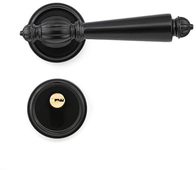TEmkin Leise Magnetschlösser für den Innenbereich, Schlafzimmertürschlösser, Diebstahlschutz, geteilt (Argento 14,5 cm)