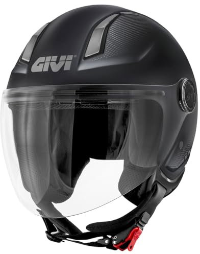 GIVI casco demi jet 11.7 nero H117BN90059 taglia L