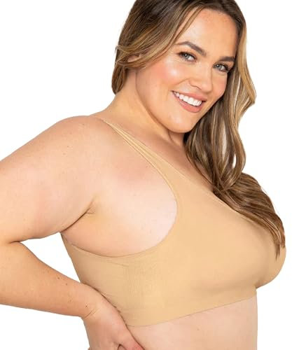 Daily Comfort Throw-on Wirefree Bra (AA-J Cup) Beige/S