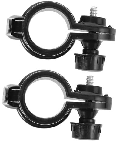 MOBUTOFU 2stücke Kunststoff Fahnenmast Klammern Flaggenbefestigung Outdoor Flagpole Zubehör Strandflaggen Clip Leicht Und Kompakt Für Tragbare Montage