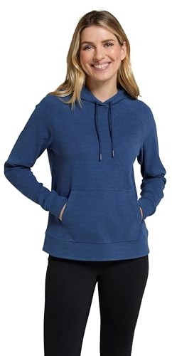 Mountain Warehouse Strath Womens Super Soft Hoodie - Ladies Lightweight Sweatshirt with Kangaroo Pocket & Adjustable Hood - Spring Summer, Camping & Outdoors