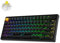JamesDonkey J2 75% Wireless Mechanical Gaming Keyboard, Gasket 82 Keys Tri-Mode BT5.1/USB-C/2.4GHz RGB Backlit with Custom Knob Super Banana Switch, PTB Keycap, QMK/VIA for Win/Linux/Mac