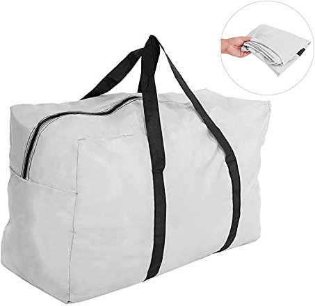 ZAWELIYO Schlauchboot-Aufbewahrungs-Umhängetasche, Verschleißfeste, Faltbare PVC-Tragetasche Zum Angeln von Gummibooten Im Freien