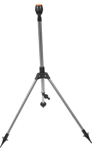 PAMINGONO 1juego Aspersor De Jardín Automático Giratorio De Aspersor Retráctil Para Riego De Césped y Resistente y De Instalar