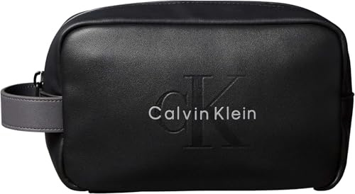 Calvin Klein Bold Dopp Kit LV04D1238G pour homme, noir, taille unique