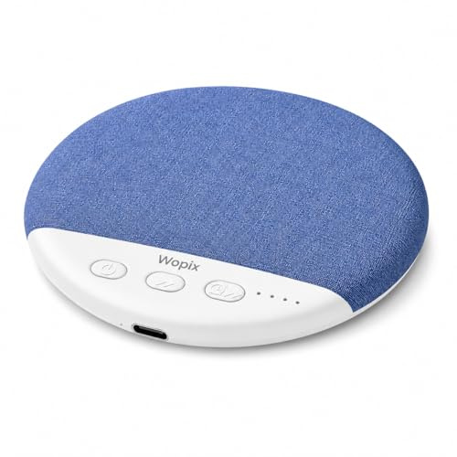Pipihome Altavoz de Almohada, Mini Altavoz Bluetooth Portatil con Ruido Blanco & Minutero, Conducción ósea Debajo de Altavoces Bluetooth para Dormir, Pillow Speaker para Quienes Duermen de Lado (C)