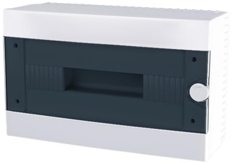 Quadro elettrico da parete centralino 16 moduli box scatola DIN IP40 per interruttori magnetotermici differenziali
