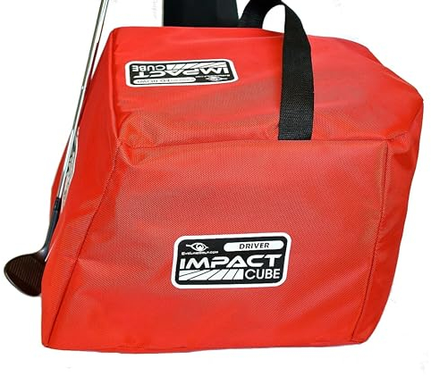 EyeLine Golf Impact Cube Bags, Portable Swing Training Aids, Golf Accessories, Smash Bag, Practice Driving Indoor and Outdoor, for Trainer