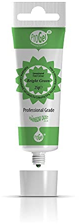 Rainbow Dust ProGel Professional Food Colouring, Bright Green 25g