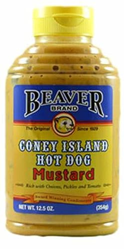 Biber Coney Island Hot Dog Senf (354G)