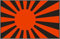 U24 Fahne Flagge Japan Krieg Schwarz-Rot 90 x 150 cm