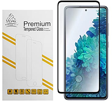 Gorilla Tech Premium Tempered Glass Full Screen Protector for Galaxy S20 Edge to Edge Cover 9H Hardness Crystal Clear HD Quality Shatter and Scratch Resistant 3D Touch Compatible