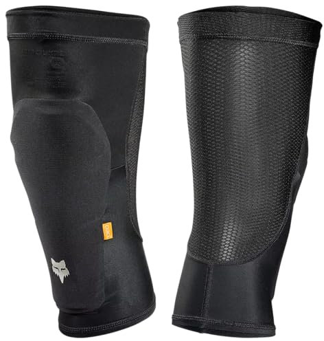 Fox Enduro D3O Sleeve Knee Guards - Black/Logo, XL