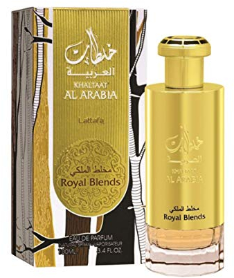 Khaltaat Al Arabia Royal Blends 100ml Eau De Parfum Spray 3.4 oz / 100 ml (Men)