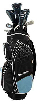 Ben Sayers Left-Handed M8 Package Set - Sky Blue (Cart Bag) YLH/LLH