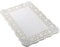 100 Stück weiß Spitze Rechteck Papier Deckchen Kuchen Verpackung Pads Hochzeit Geschirr Dekoration, weiß, 10.5 x 14.5 inch