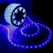 XUNATA 220V-240V LED Lichterschlauch Licht Leiste 36LEDs/m IP65 Wasserdicht Schlauch Seil Lichter für Innen Außen Garten Party Weihnachten Deko（Blau，20M