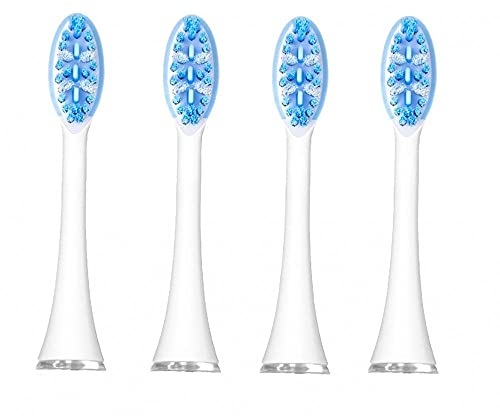 VITAMMY - Ricambio per spazzolino da denti color perla e nero.