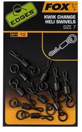 FOX Edges Kwik Change Heli swivels Size 7 x 10