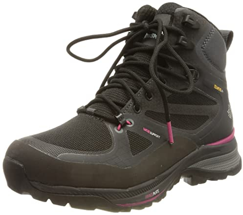 Jack Wolfskin Damen Force Trekker Texapore Mid W, Black / Pink, 38 EU