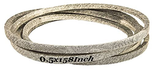 Cinghia trapezoidale di ricambio per artigiano per semplicità PER Snapper 7103789 7103789YP (1/2 x 158) (A156) realizzata con Kevlar