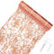 Yotako Tischläufer Rosegold Glänzend, 100x28cm Tischband mit Beschicht in glänzend golden, Polyester Herbstlich Tischläufer Tischdeko für Hochzeit, Ostern, Weihnachtlich oder Festival Neujahr