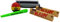raupir Set 1 Futurola Drehmaschine King Size KS Poacher Cone Roller Stopfer 120mm Grinder RAW Papers Farbe wird nach Verfügbarkeit geliefert
