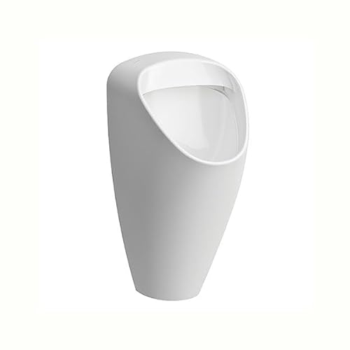 LAUFEN Caprino Plus Absauge-Urinal, L/B/H: 320/350/645 mm, mit elektrischer Steuerung, Batterie, H8410667574011, Farbe: Weiß matt