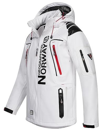 Geographical Norway Herren Herbst Winter Jacke Softshell Regen Outdoor Übergangs Jacke Sport Wanderern FVS Produktion