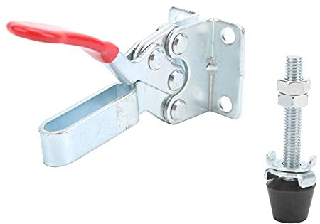 Schnellspanner, 2 Stück, Kniehebelspanner, Schnellspanner, Vertikale Befestigung, Metall, Rutschfest, Kniehebel, Schraubenschlüssel, Hand, Kniehebelspanner