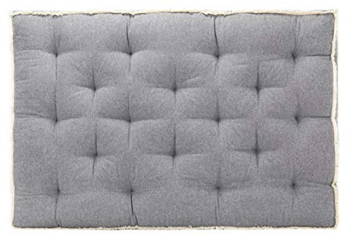 Homgoday Palettensofa-Kissen Palettenkissen Palettenauflagen Palettenpolster Sitzkissen Palettensitzkissen Sitzkissen für Palettensofa Palettenmöbel Anthrazit 120x80x10 cm