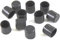 Leliafleury 8Pcs 22mm Rubber Leg Tips Round Rubber End Caps Black Chair Leg Covers Non-Slip Rubber Furniture Feet Replacement Tips for Tables Chairs Desks