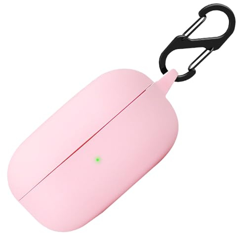 Custodia in silicone per Samsung Galaxy Buds 2/Live/2 Pro/Pro/FE, antiurto, colore: rosa