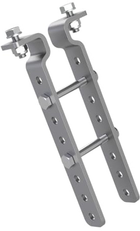 SUPROD Kielrollenhalter Erweiterung für S_Bra Halterungen verzinkt 50-60 mm