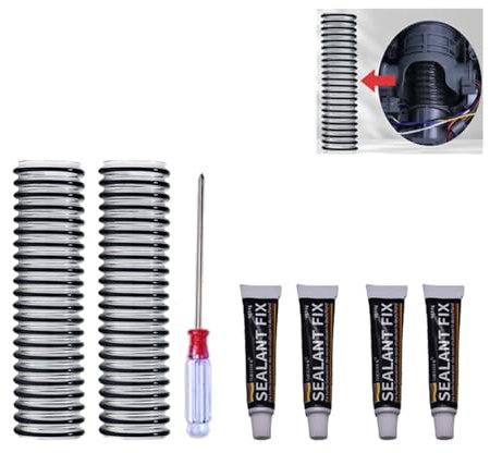 CEPAIXN Compatible avec Tineco Floor One S3/S3 Breeze/iFloor 3/iFloor Breeze. Accessoires for Aspirateur Sec Et Humide Tube De Connexion Tuyau D'évacuation des Eaux Usées(2)