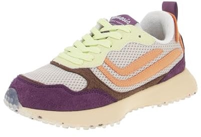 Genesis 1005450 G-Marathon Multi Mesh Hairy - Damen Sneaker - Lime-Apricot, Größe:39 EU