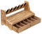 Pistol Rack, Wooden Handgun Holder Pistol Display Rack Gun Storage Organizer Accessories for Most Pistols and Bullets