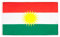 AZ FLAG – Lote de 2 banderas Kurdistán – 150 x 90 cm – Bandera Kurd 100% poliéster con ojales metálicos integrados