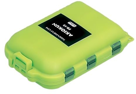 Meiho Small Tackle Box Akiokun FB 10 97 x 65 x 30 mm Green (1228)