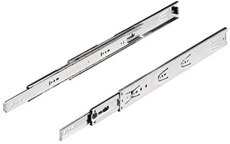 Hettich Schubladenauszug – Kugelauszug mit Vollauszug Ka – Maße: 650 mm – Farbe: verzinkt, verchromt
