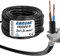 Tubo flessibile rotondo in plastica, cavo LED H05VV-F 2 x 1 mm2 (mm2) – Colore: nero 5 m/10 m/15 m/20 m/25 m/30 m/35 m/40 m/45 m/50 m/55 m/60 m ecc. fino a 100 m in 5 metri a scelta