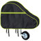 Asasytal® Cubierta para Remolque de Caravana, Cubierta del Tractor Funda Enganche Remolque de Caravana con Tiras Reflectantes Verdes, Duradera Impermeable contra Lluvia y El Polvo,1 Pieza